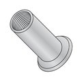 Newport Fasteners Rivet Nut, 5/16"-18 Thread Size, 0.655 in Flange Dia., 0.735" L, Aluminum, 1000 PK 431126